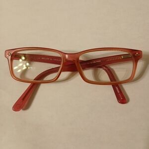Mellow By I-Dealoptics Pink Rectangular Youth Eyeglasses Frames 50-15-135 mm